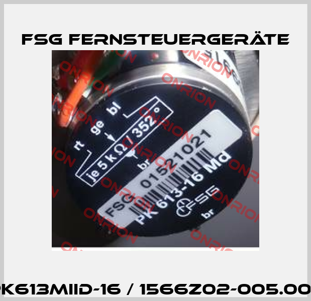 PK613MIId-16 / 1566Z02-005.005 FSG Fernsteuergeräte