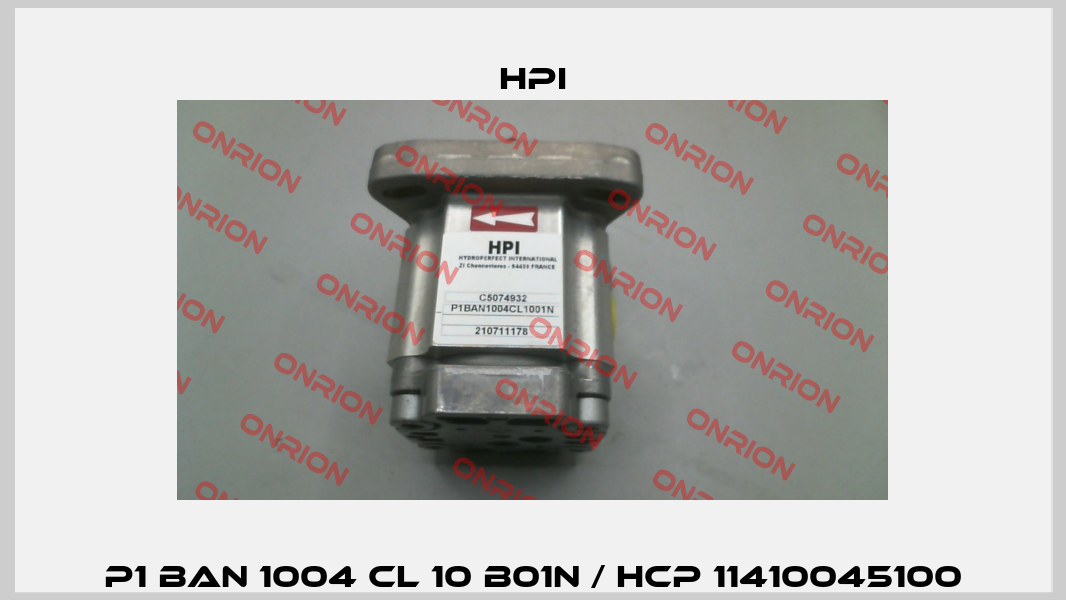 P1 BAN 1004 CL 10 B01N / HCP 11410045100 HPI