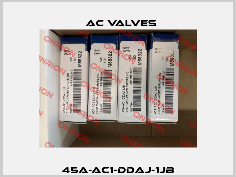 45A-AC1-DDAJ-1JB МAC Valves