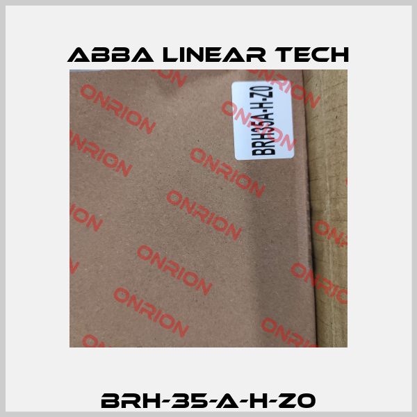 BRH-35-A-H-Z0 ABBA Linear Tech