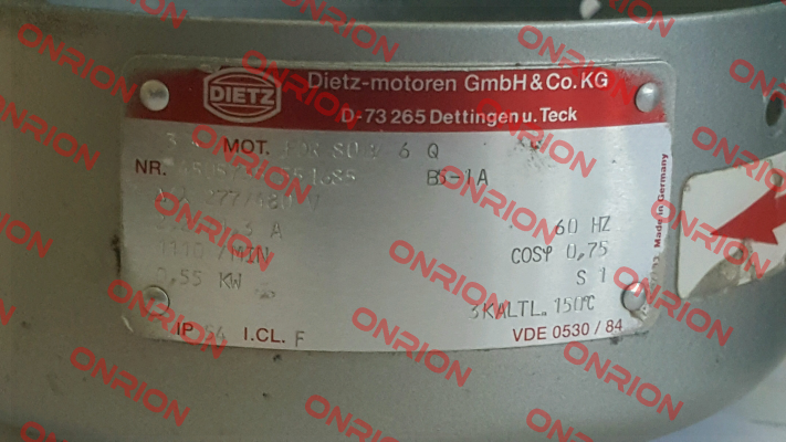 R27-2176-NK-035/055-4-8 (OEM) Dietz-Motoren