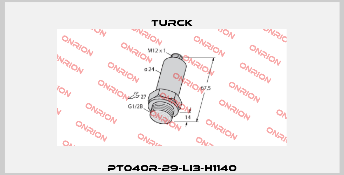 PT040R-29-LI3-H1140 Turck