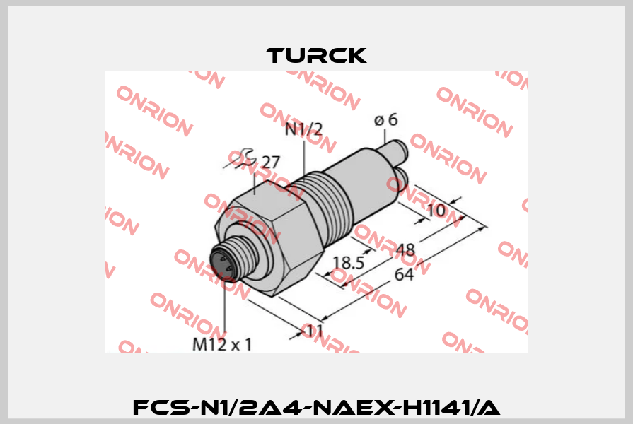 FCS-N1/2A4-NAEX-H1141/A Turck