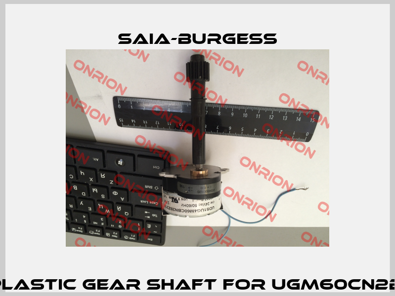 plastic gear shaft for UGM60CN2B  Saia-Burgess