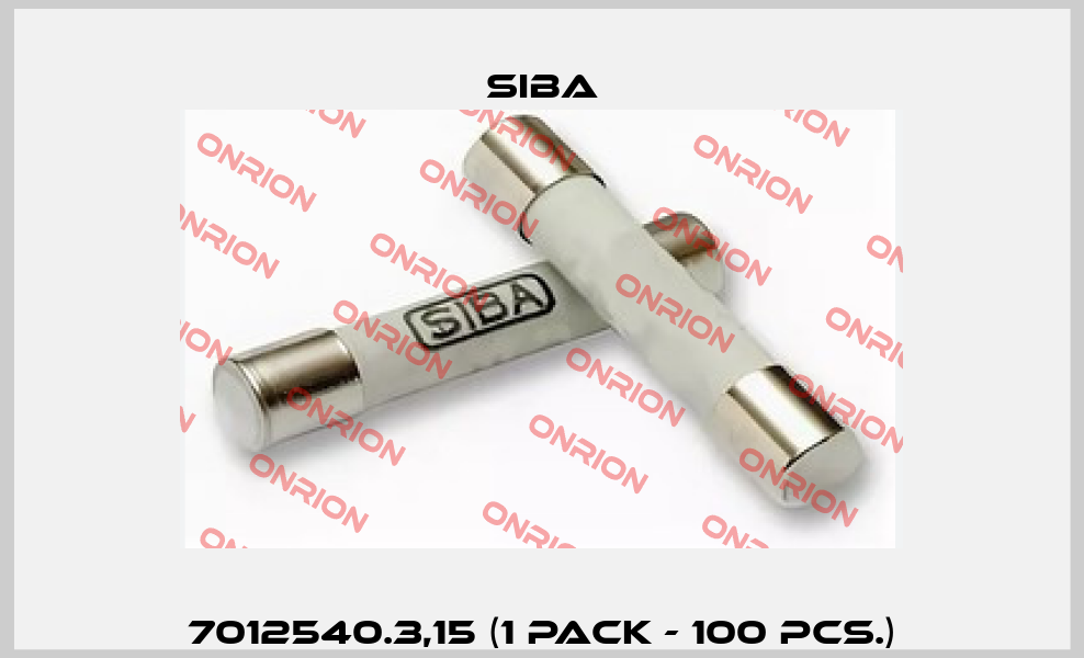 7012540.3,15 (1 pack - 100 pcs.) Siba