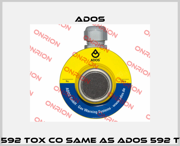 ADOX 592 TOX CO same as ADOS 592 TOX CO Ados