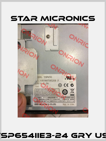 TSP654IIE3-24 GRY US  Star MICRONICS