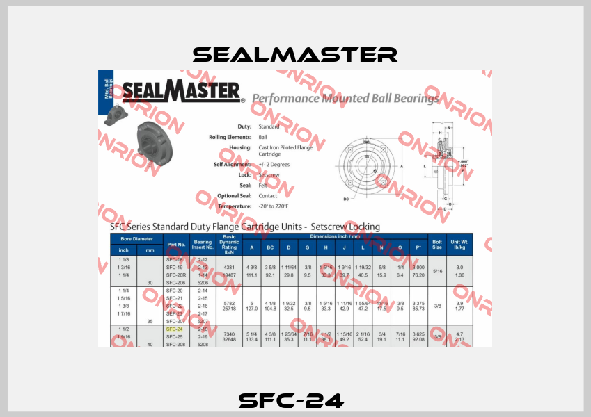 SFC-24  SealMaster