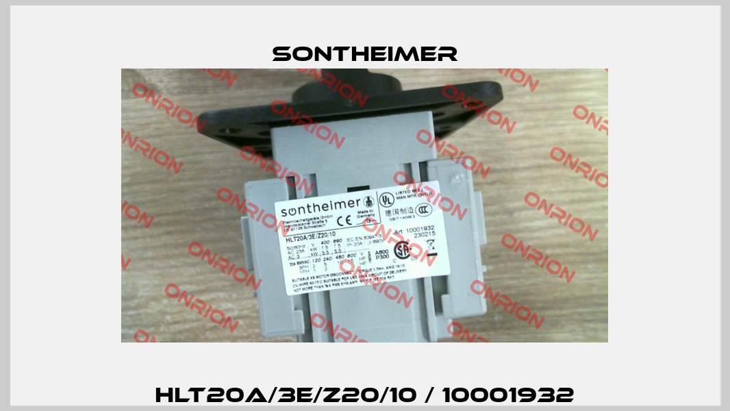 HLT20A/3E/Z20/10 / 10001932 Sontheimer