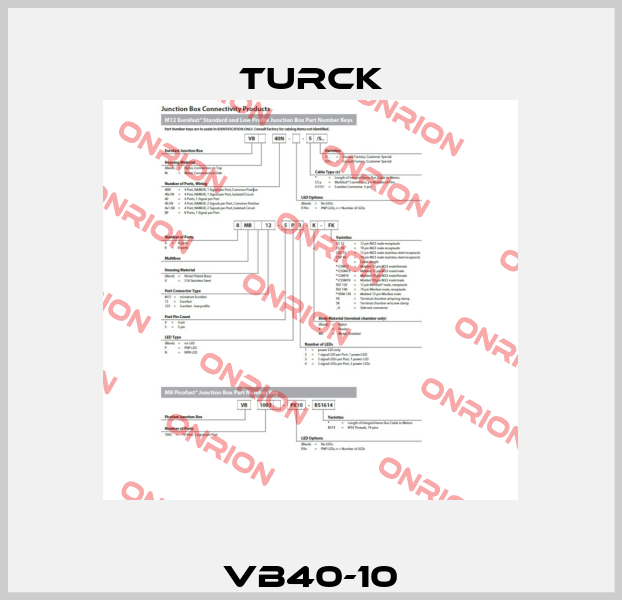VB40-10 Turck