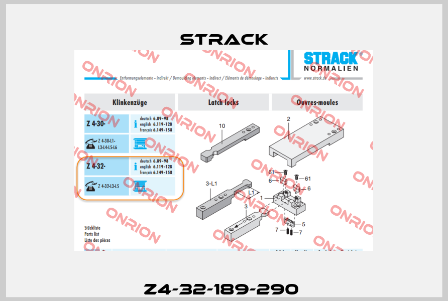 Z4-32-189-290  Strack
