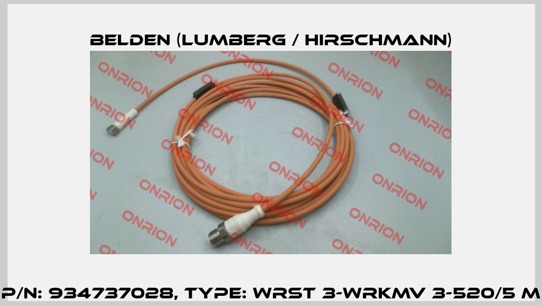 P/N: 934737028, Type: WRST 3-WRKMV 3-520/5 M Belden (Lumberg / Hirschmann)
