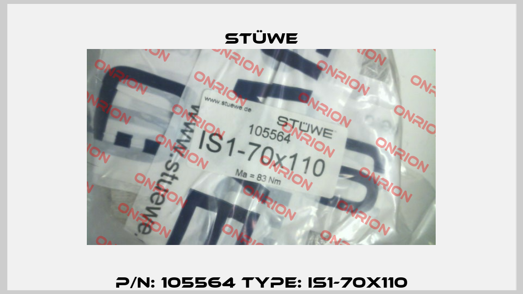 P/N: 105564 Type: IS1-70x110 Stüwe
