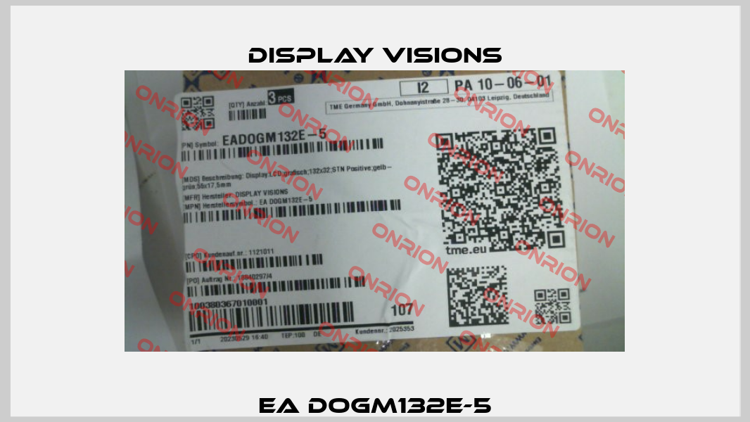EA DOGM132E-5 Display Visions