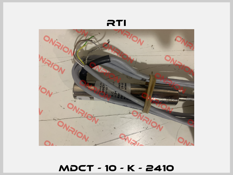 MDCT - 10 - K - 2410 Rti