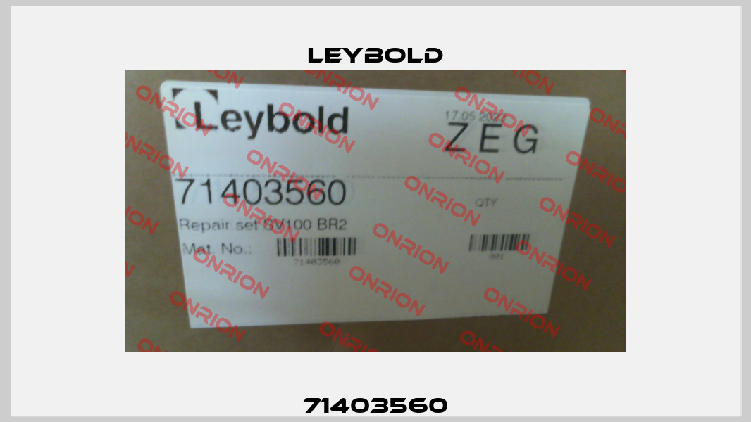 71403560 Leybold