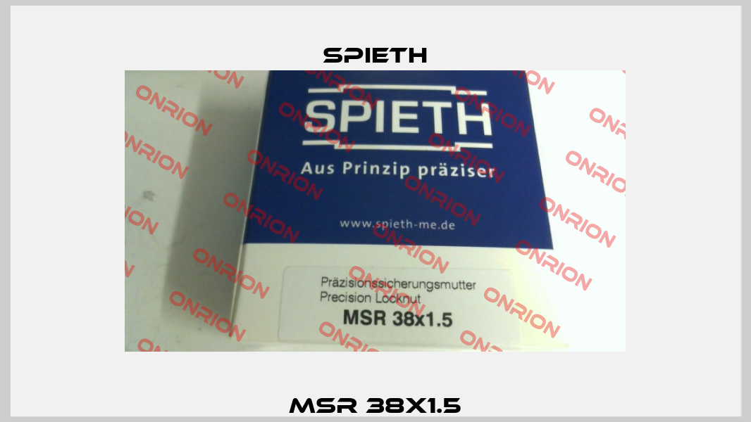 MSR 38x1.5 Spieth