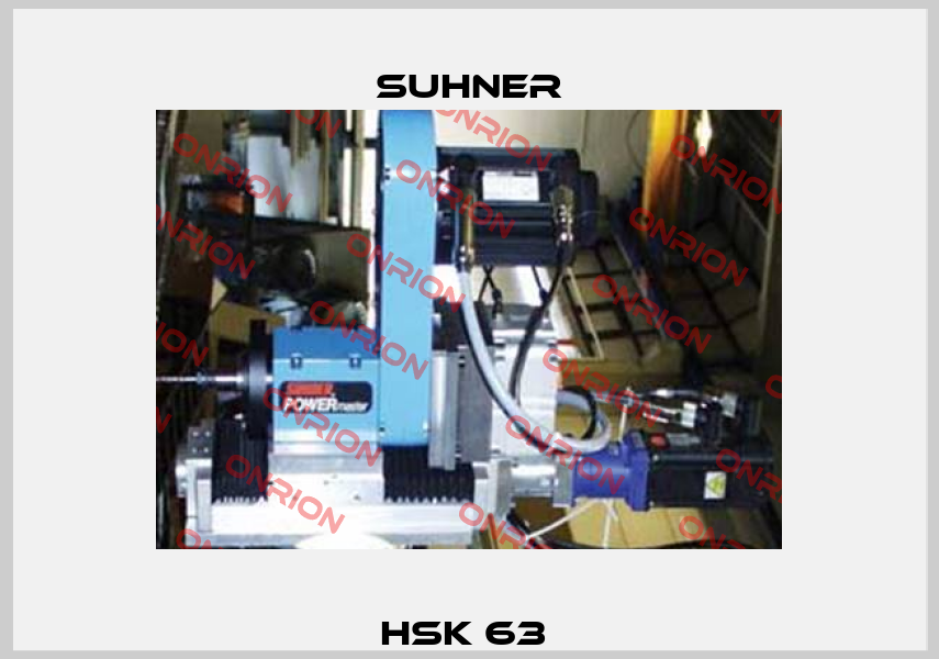 HSK 63  Suhner
