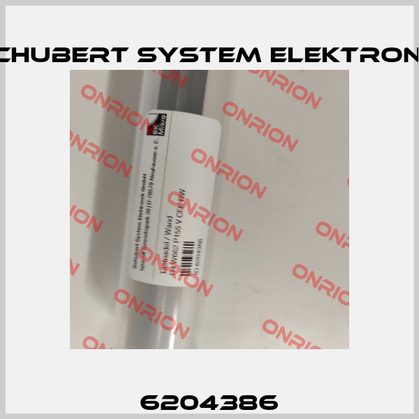 6204386 Schubert System Elektronik