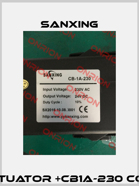 FD-24-A1-390.590-C33 ACTUATOR +CB1A-230 CONTROL BOX + HG REMOTE Sanxing