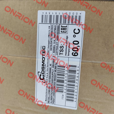 CVE15002288000-45 Cosmotec (brand of Stulz)