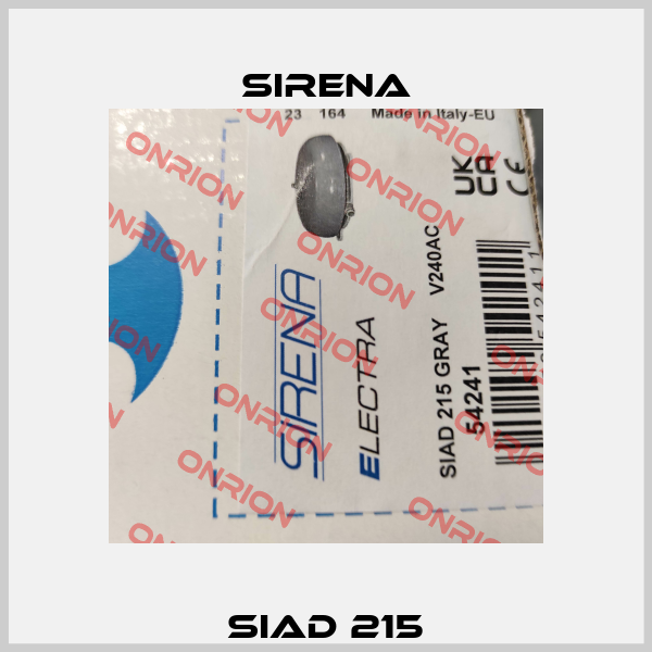 SIAD 215 Sirena
