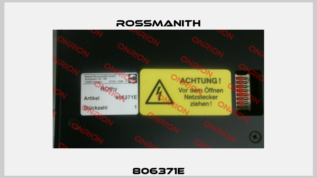 806371E Rossmanith