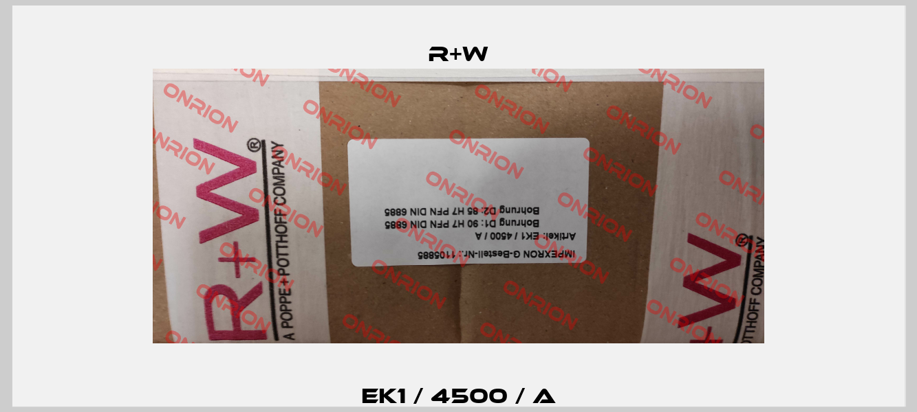 EK1 / 4500 / A R+W