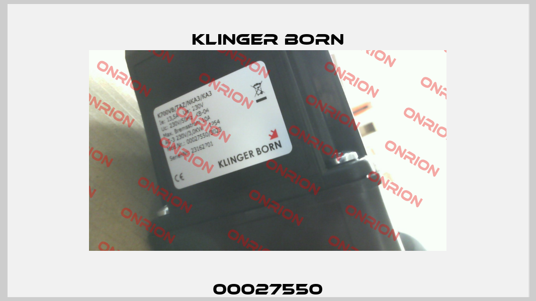 00027550 Klinger Born