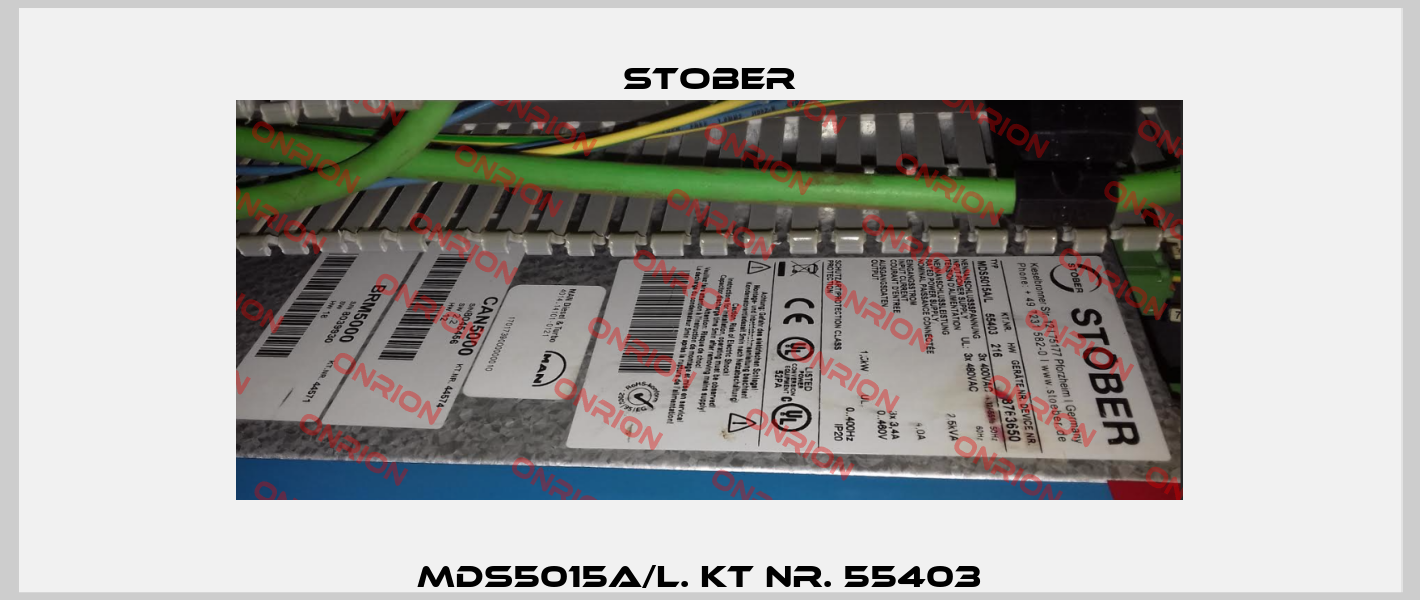 MDS5015A/L. KT NR. 55403   Stober