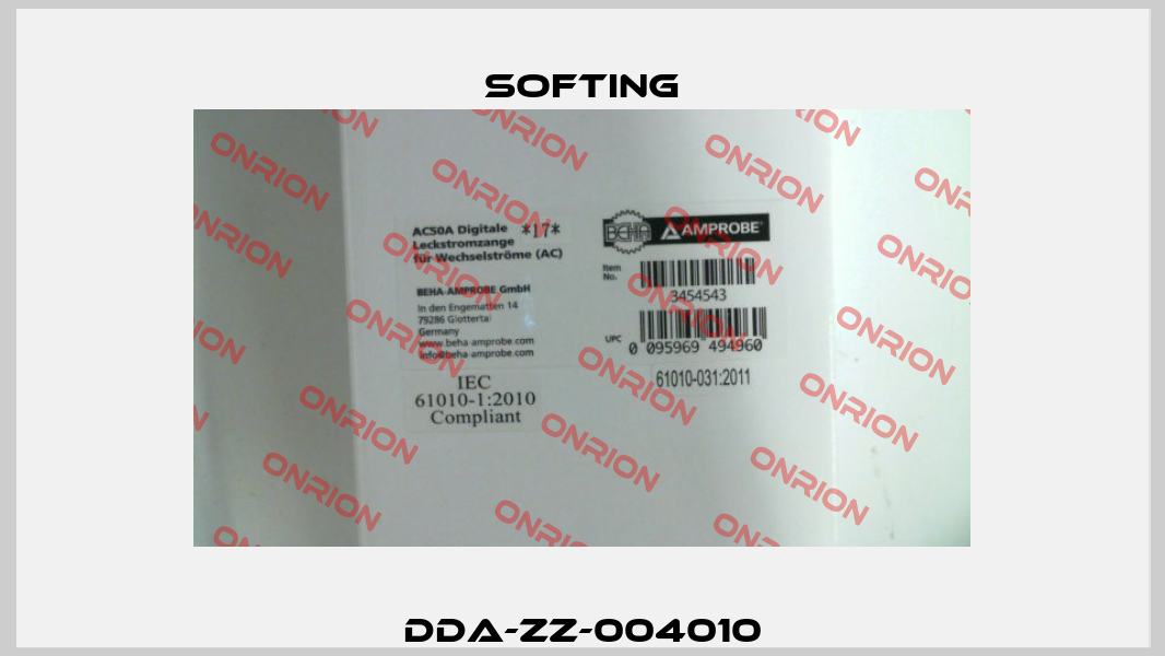DDA-ZZ-004010 Softing