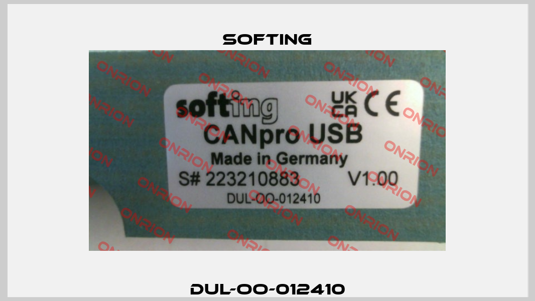 DUL-OO-012410 Softing