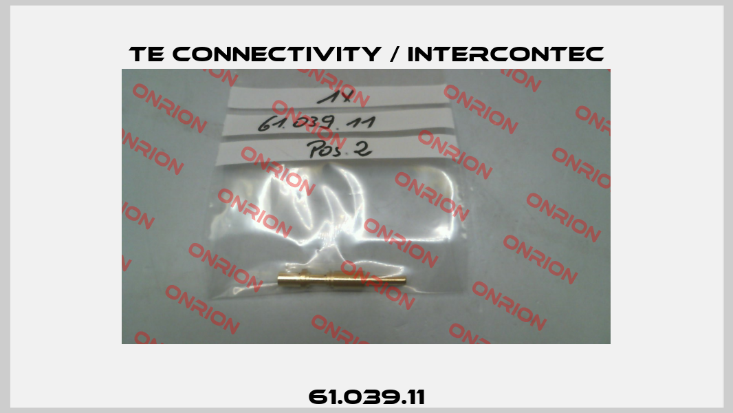 61.039.11 TE Connectivity / Intercontec