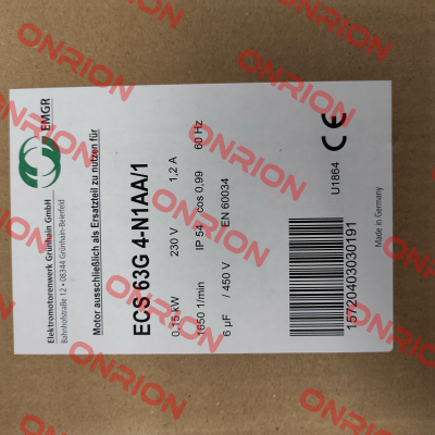 ECS 63G 4-N1AA/1 / U1864 EMGR