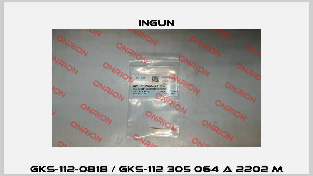GKS-112-0818 / GKS-112 305 064 A 2202 M Ingun