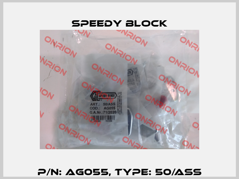 P/N: AG055, Type: 50/ASS Speedy Block