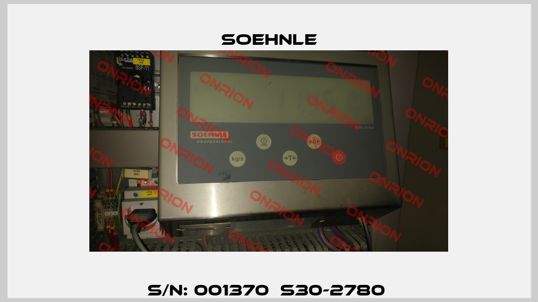 S/N: 001370  S30-2780  Soehnle